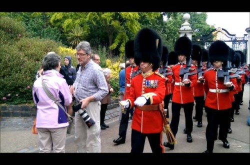 Tourist Trampled By Queen’s Guard After Standing In Their Path