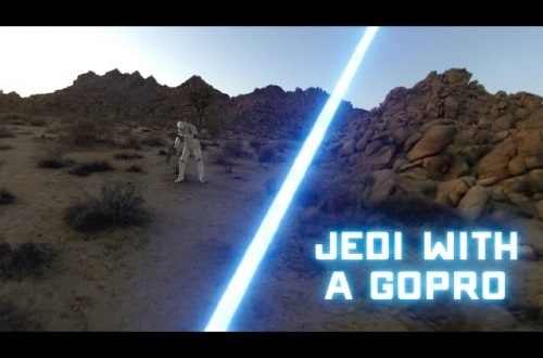 This Is What Happens When You Put A Go-Pro On A Jedi