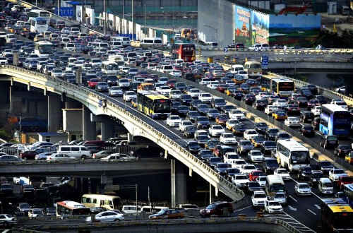 12 Shockingly Huge Traffic Jams From Around The World