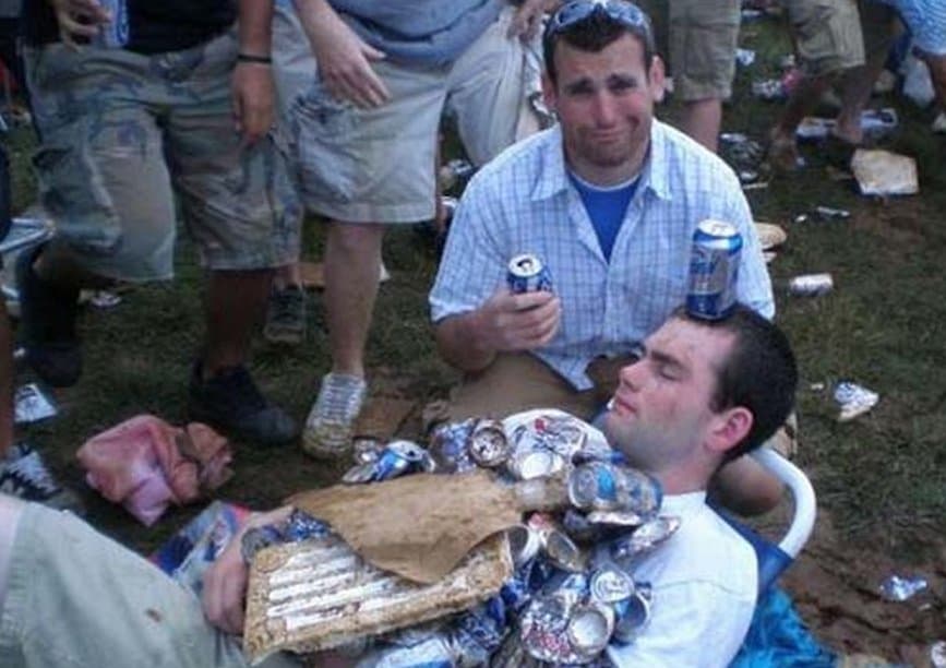 Hilarious Pictures Of Drunk People