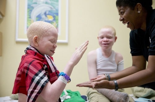 Albino Children Who Were Hunted Tanzania Find A Home In NYC