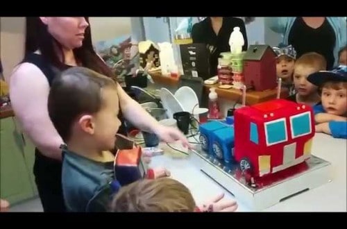 Check Out This Awesome Transforming Birthday Cake