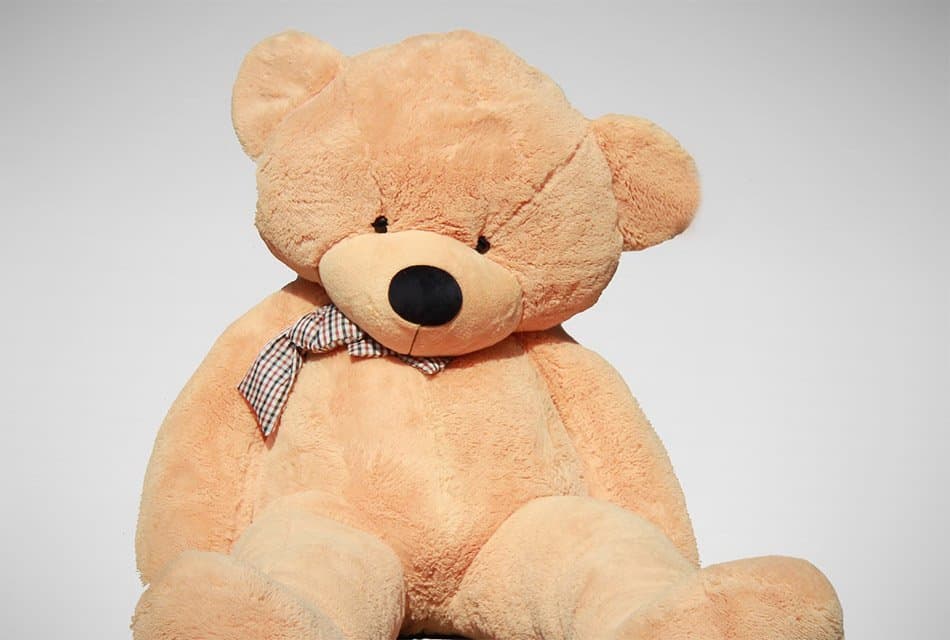 Giant Teddy Bear Was The Victim of Drive-By Shooting