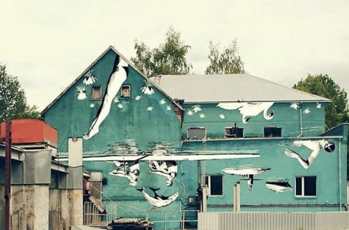 This Mural Masterpiece Was Painted Upside-Down For A Purpose