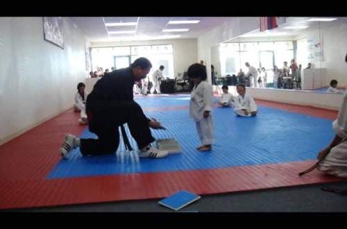 Watch This Adorable Little Boy Try To Break A Board In Taekwondo