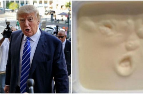 Woman Unfortunately Sees Donald Trump’s Face In Her Butter
