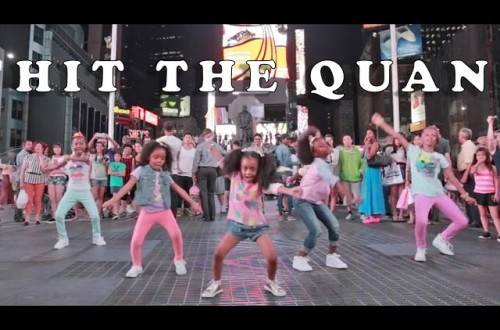 Adorable 5 Year-Old And Her Dance Crew Perform “Hit The Quan” Dance