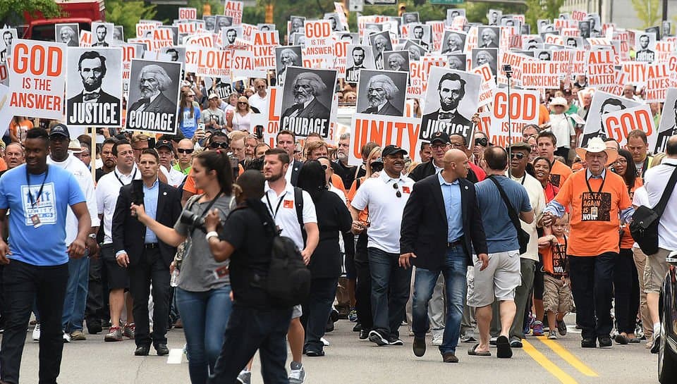 ‘All Lives Matter’ March Attracts Over 20,000, Including Chuck Norris