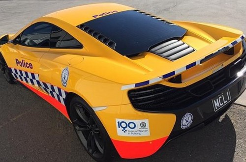 Australian Police Given $450,000 McLaren Supercar