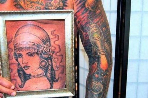Company Makes Tattoos, Along With Skin, Into Framed Mementos After You Die