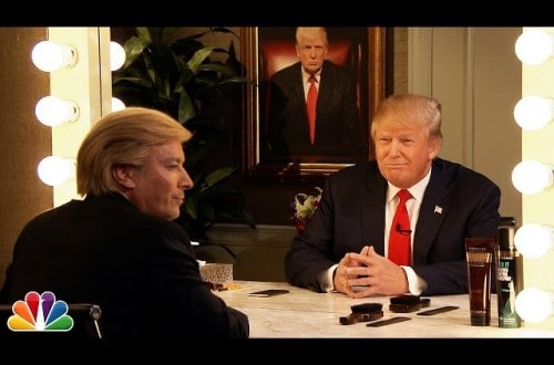Donald Trump Interviews Himself In Jimmy Fallon Video