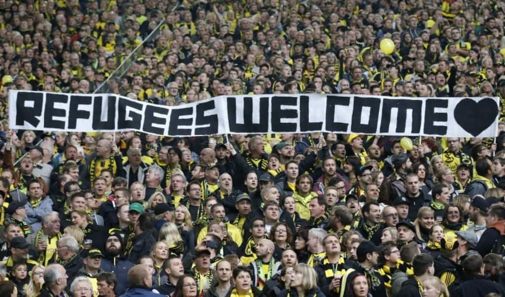 Europe’s Leading Soccer Teams Help Ease Refugee Crisis