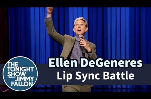 Jimmy Fallon Battles Ellen DeGeneres In Epic Lip Sync Battle