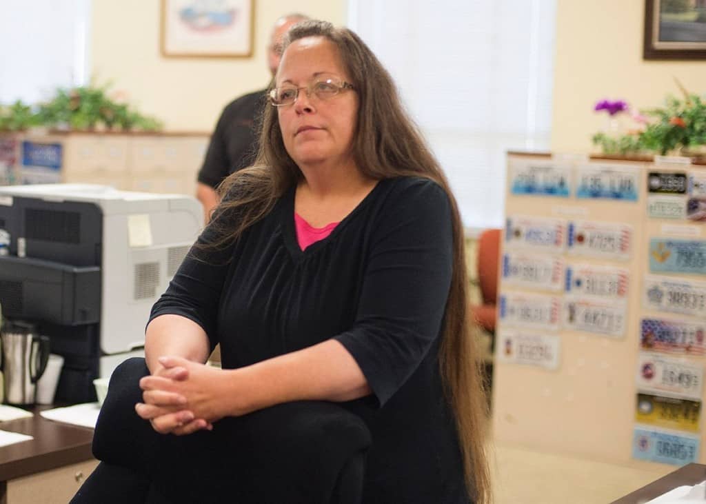 Kentucky Anti-Gay Marriage Clerk Is Going To Jail