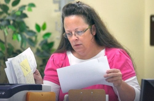 Kentucky Clerk Is Denying Gay Marriage, Says God Overrules Supreme Court