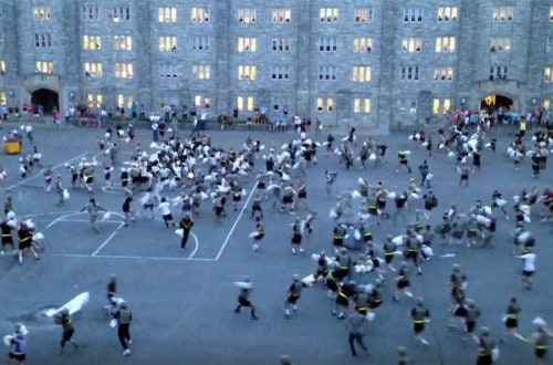 Military Academy Cadets Injured In Massive Pillow Fight