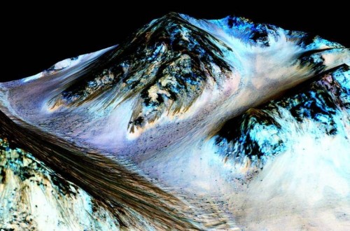NASA Announces Discovery Of Running Salt Water On Mars