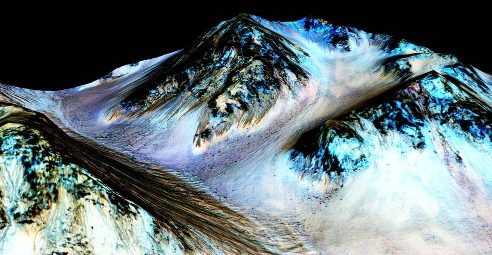 NASA Announces Discovery Of Running Salt Water On Mars