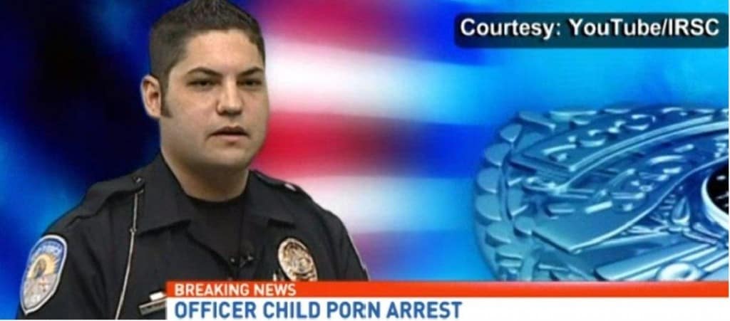 Police Officer Arrested In Child Pornography Case