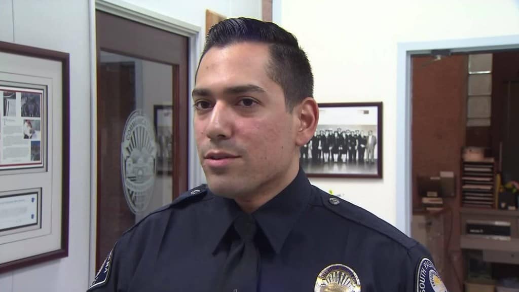 Police Officer Talks 12-Year-Old Out Of Jumping Off A Bridge