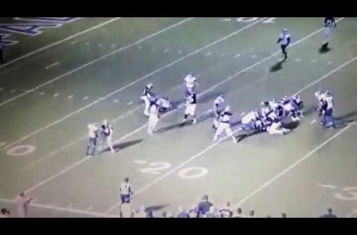 Referee Gets Taken Down By San Antonio High School Players After Bad Call