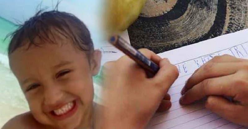 Teacher Forces Child To Not Write With His “Evil” Left Hand