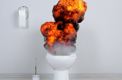Toilet Explosion Leaves A Woman Seriously Injured