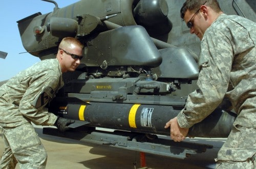 US Military Looking For Hellfire Missile That Fell Off Helicopter