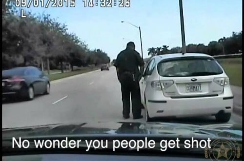 Woman Gets Pulled Over For Speeding, Her Reaction Is Shocking