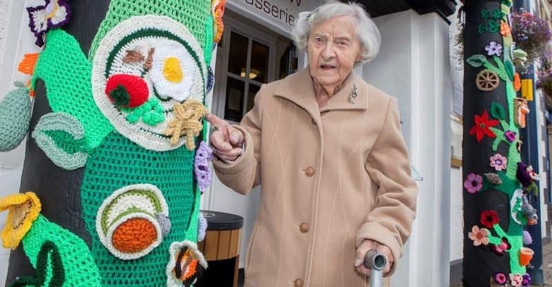 104 Year Old Grandma May Be The World’s Oldest Street Artist