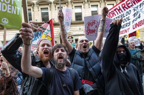 Manchester Police Offered Odd Reasoning For Snipers At Anti-Austerity Protest