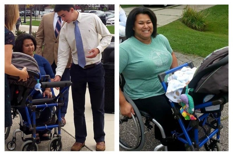 Teen Creates Wheelchair Stroller For Disabled Mother