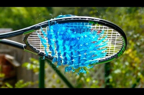 Watch Amazing Slow Motion Jell-O Tennis