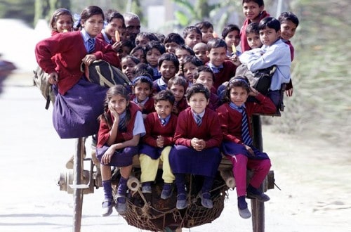 10 Amazing Journeys Children Make To Get To School