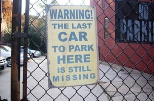 10 Hilarious And Angry No Parking Signs