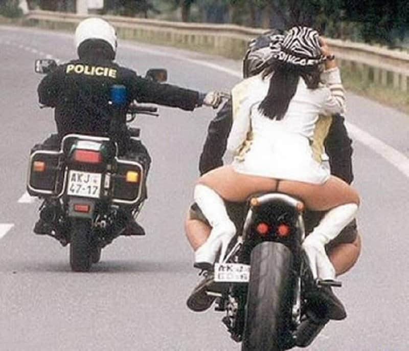 10 Hilarious Pictures Of People On Motorcycles.