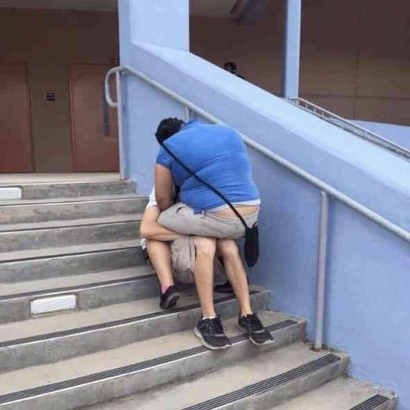 Horny Couple In Public