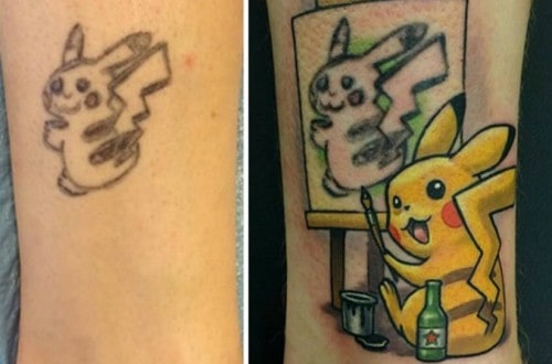 10 Awesome And Creative Cover-Up Tattoos