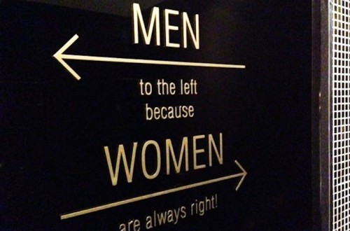 10 Of The Best Bathroom Signs Ever