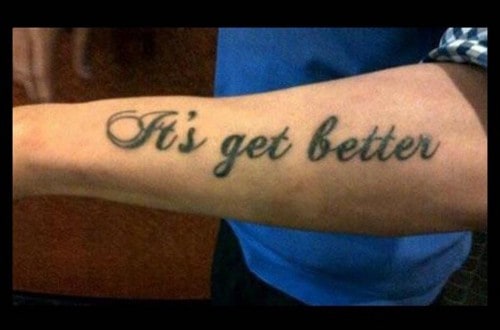 10 People Who Wished Their Tattoo Artist Used Spellcheck