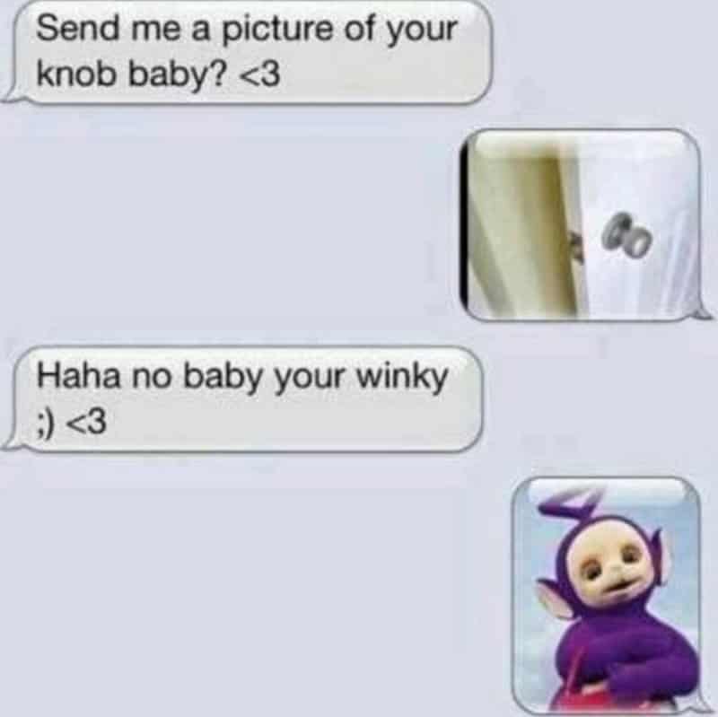 Some flirty text messages