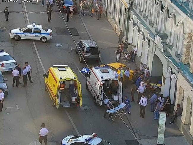 Taxi Driver Mows Down 15 People In Moscow During World Cup
