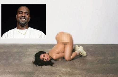 Kanye West’s Raunchy Photoshoot For His New Sneakers