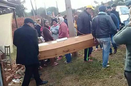 Man Returns Home And Surprises His Family At His Funeral
