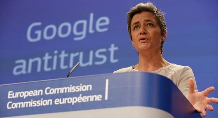 European Commission Fines Google $5 Billion