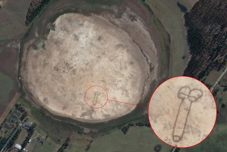 Someone Created A Penis So Large You Can See It From Space