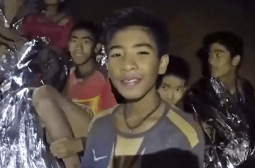 Movie Producers Arrive In Thailand For Movie About Soccer Team Trapped In Cave