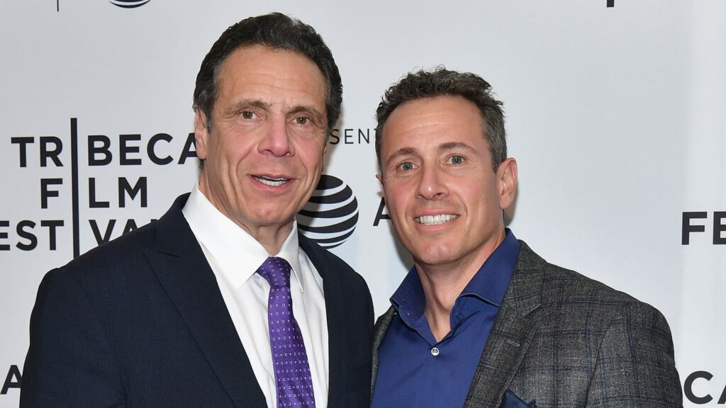 Chris and Andrew Cuomo