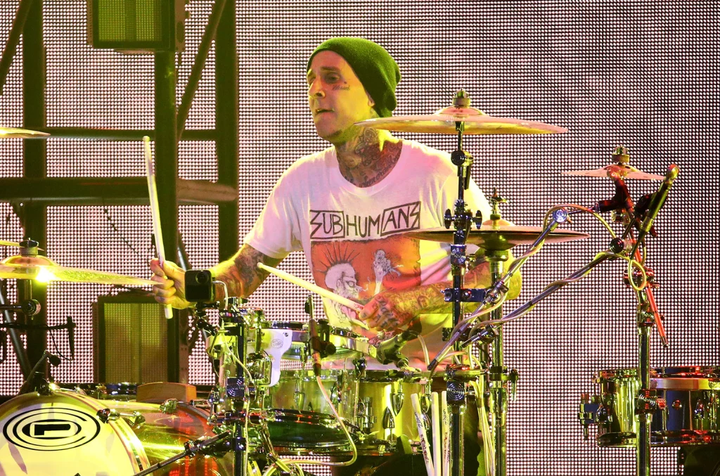 Travis Barker Drumming